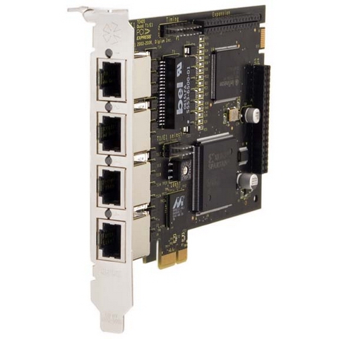 Digium Wildcard TE420 (4xE1/T1/J1, PCI-E)